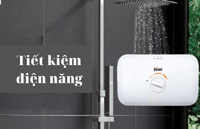 Bình nóng lạnh trực tiếp Ferroli RITA TM không bơm