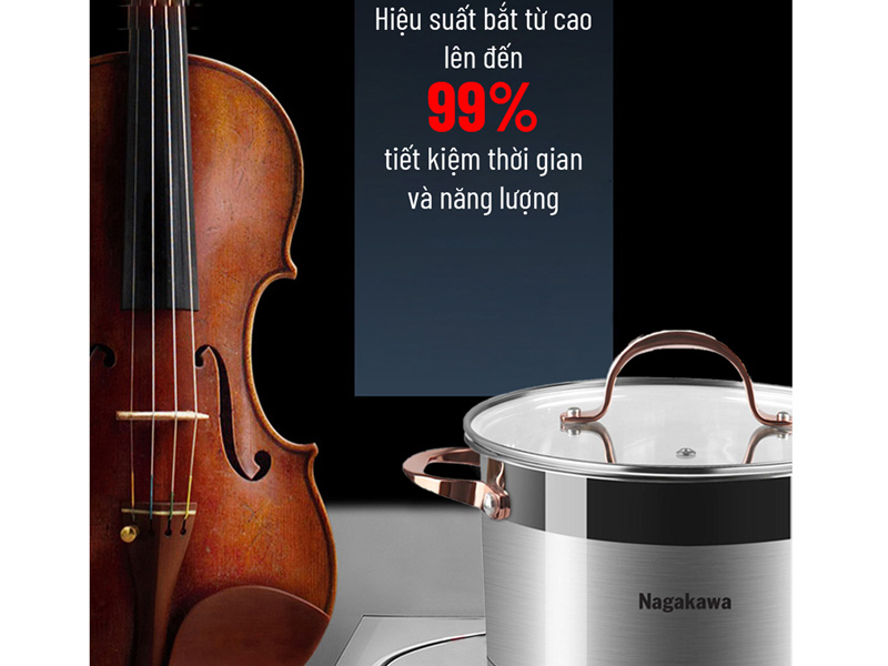Bộ 3 nồi inox 5 đáy Nagakawa NAG1352