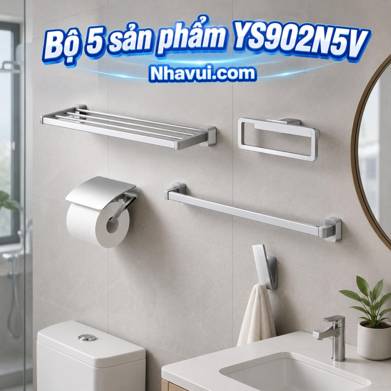 Bộ 5 sản phẩm YS902N5V TOTO