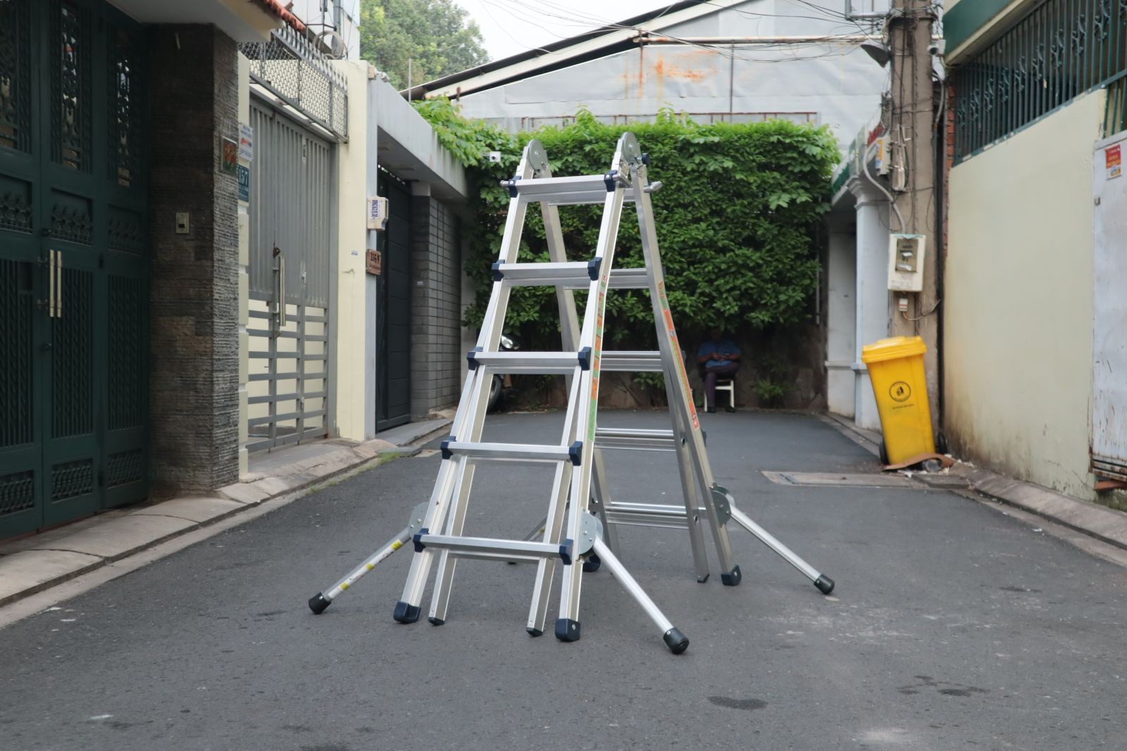 Bộ chân phụ thang nhôm IG CP-007 cho thang LS43–LS53