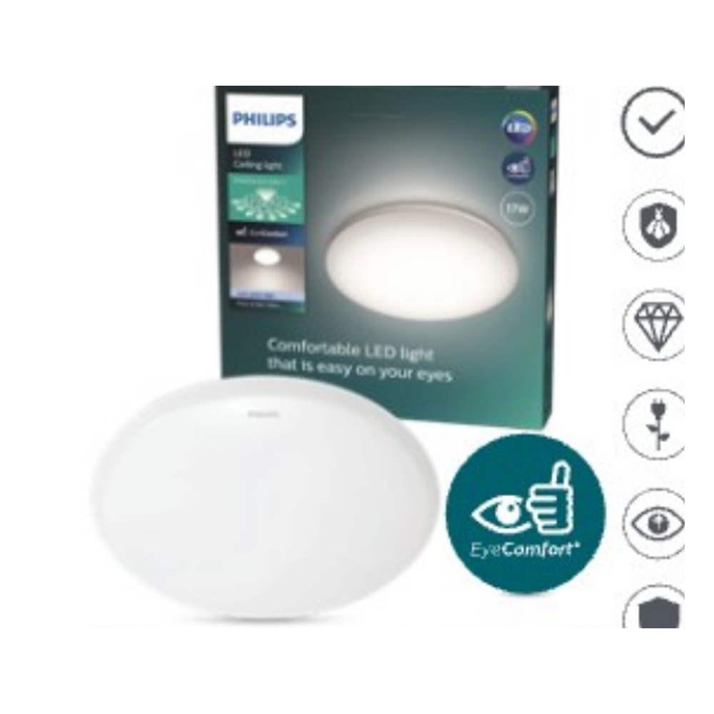 Bộ đèn LED ốp trần Philips CL200 10W / 17W / 20W chính hãng