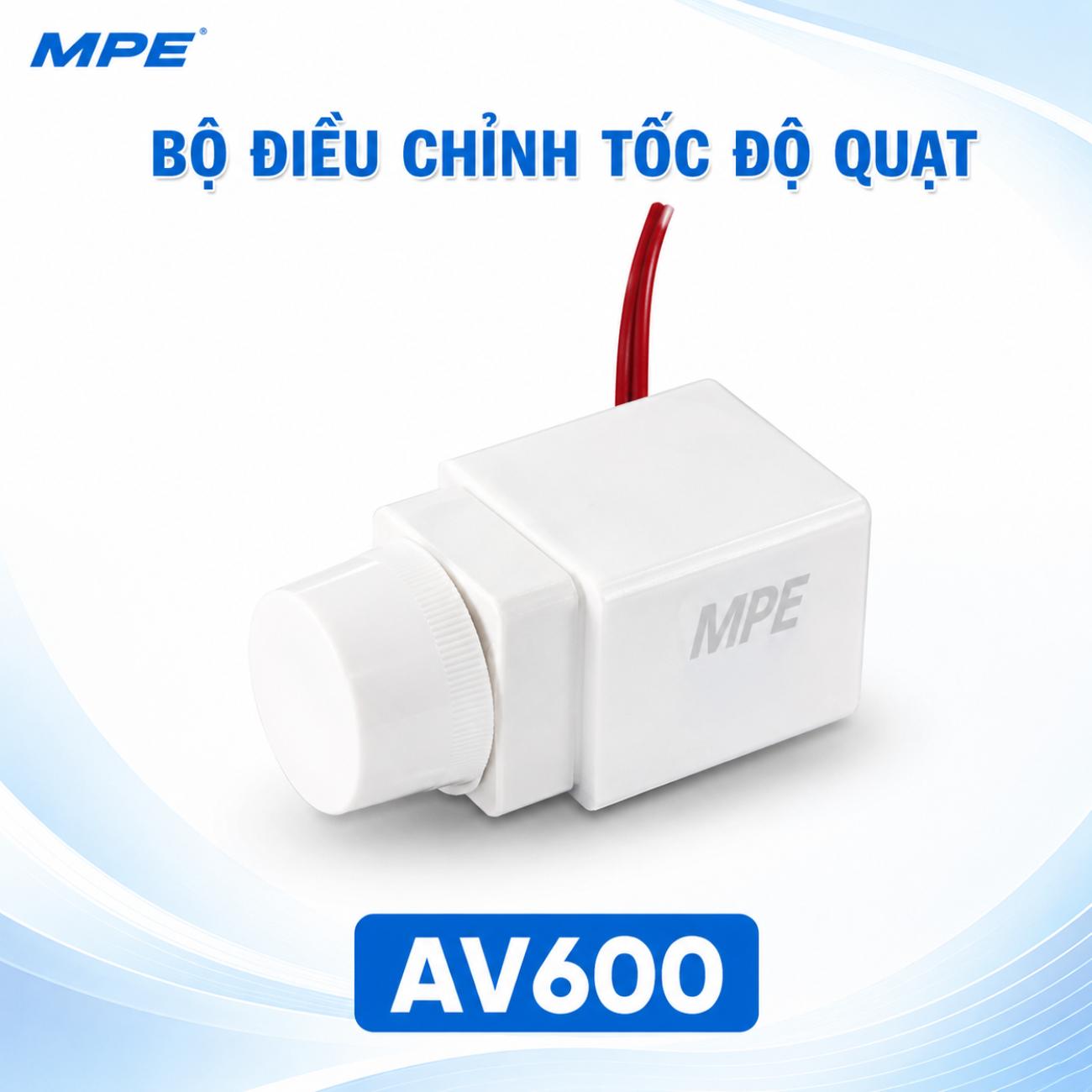 Bộ điều chỉnh tốc độ quạt MPE 220VAC