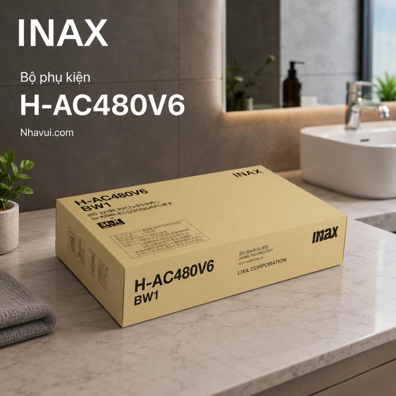 Bộ phụ kiện phòng tắm INAX H-AC480V6