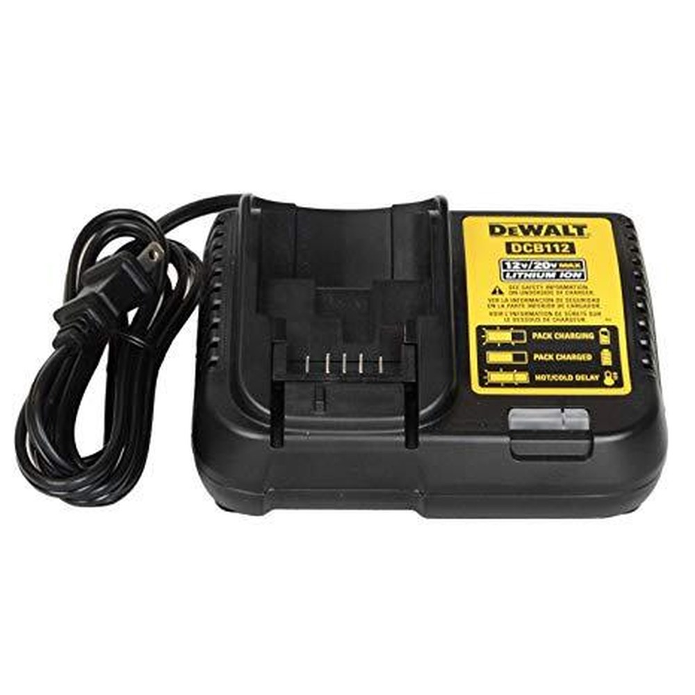 Bộ sạc pin Dewalt DCB112 10.8–18V (20V Max)