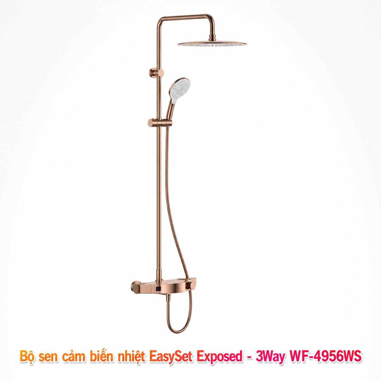 Bộ sen cảm biến nhiệt American Standard EasySet Exposed 3Way WF-4956WS