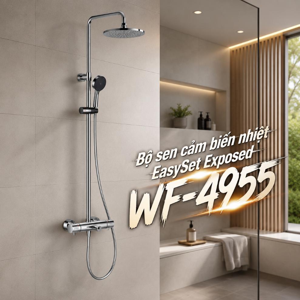 Bộ sen cảm biến nhiệt American Standard EasySet Exposed WF-4955