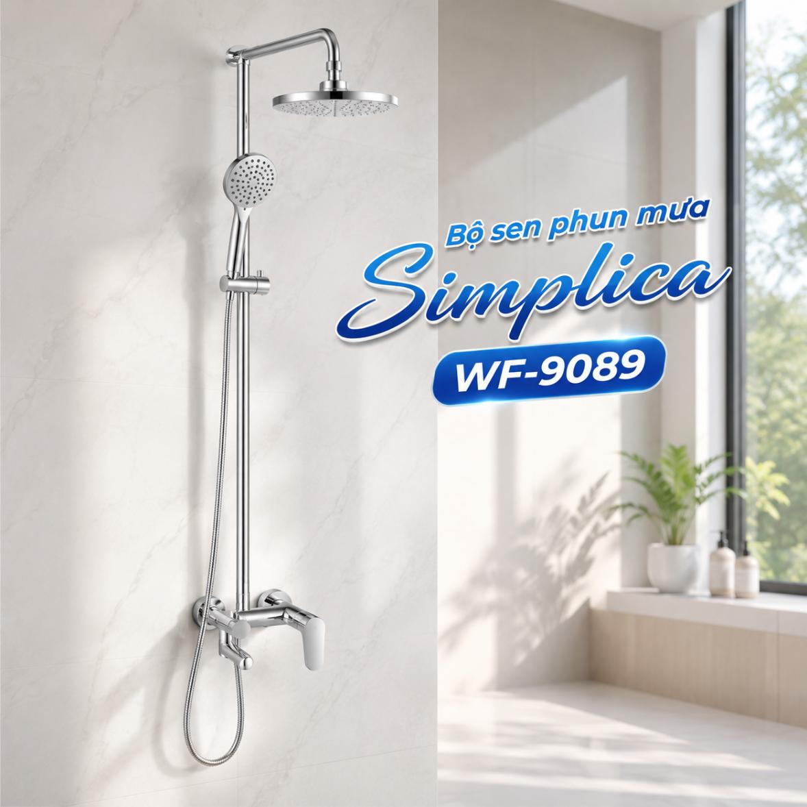 Bộ sen phun mưa American Standard Simplica WF-9089