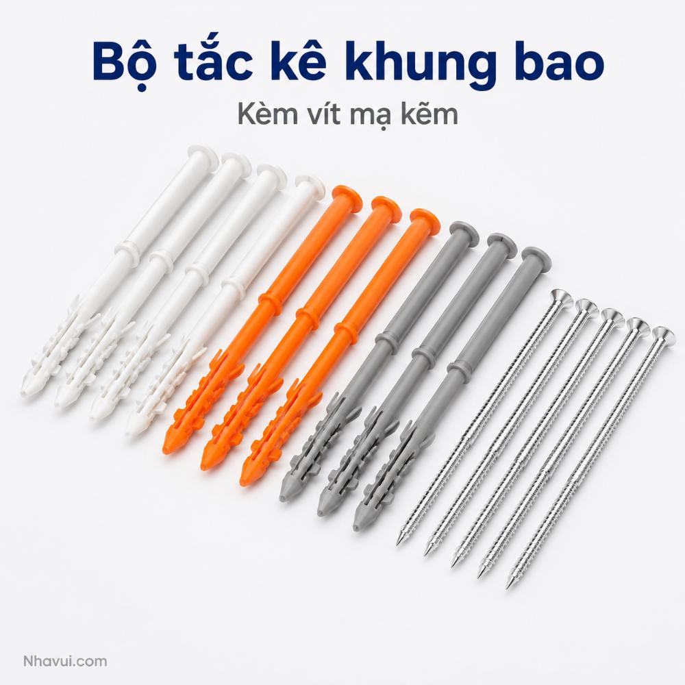 Bộ tắc kê khung bao kèm vít Tiến Phát 10x100mm