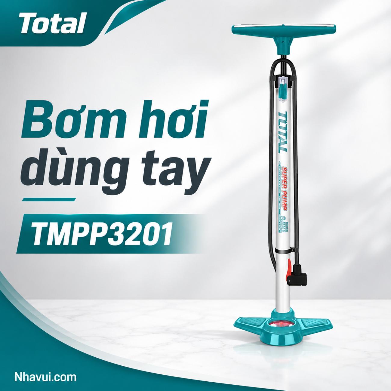 Bơm hơi dùng tay Total TMPP3201
