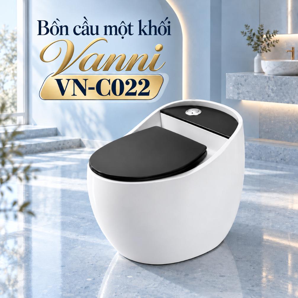 Bồn cầu một khối Vanni VN-C022