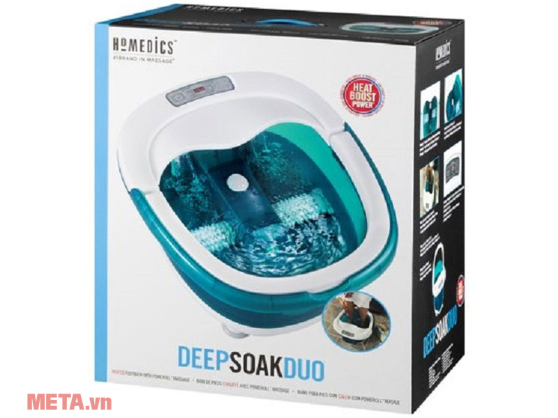 Bồn ngâm chân con lăn tự động HoMedics FB-650