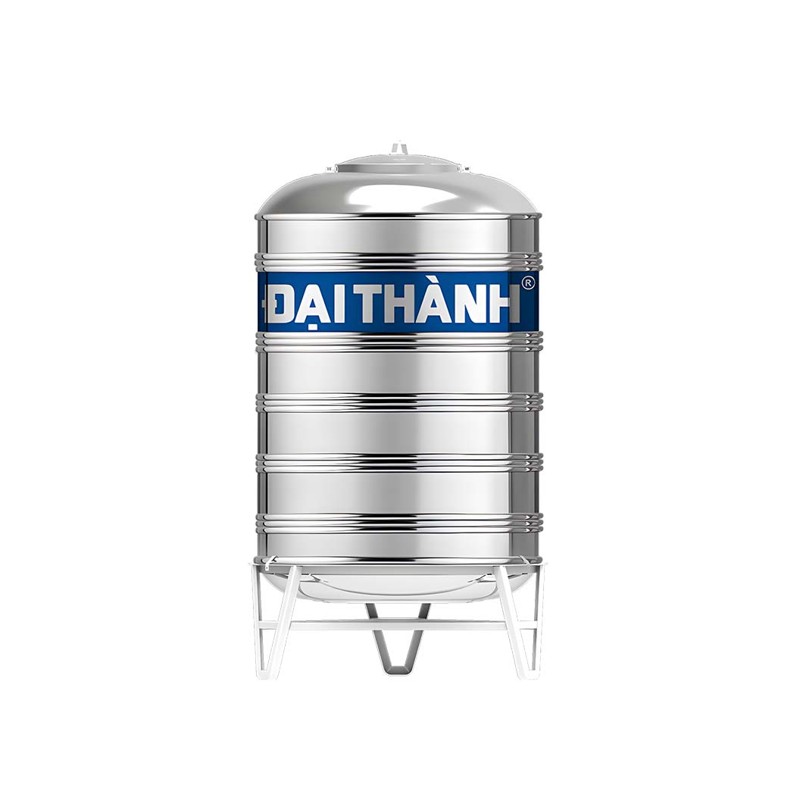Bồn nước inox Đại Thành SUS304 đứng 500L–2500L