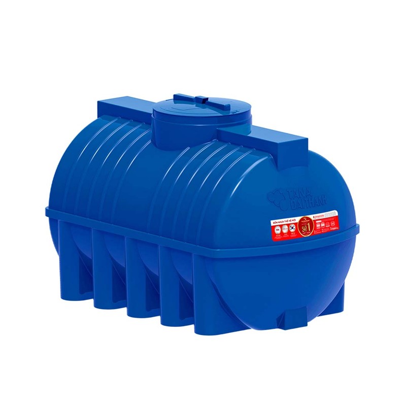 Bồn nước nhựa Đại Thành Thế Hệ Mới ngang 300L–2000L