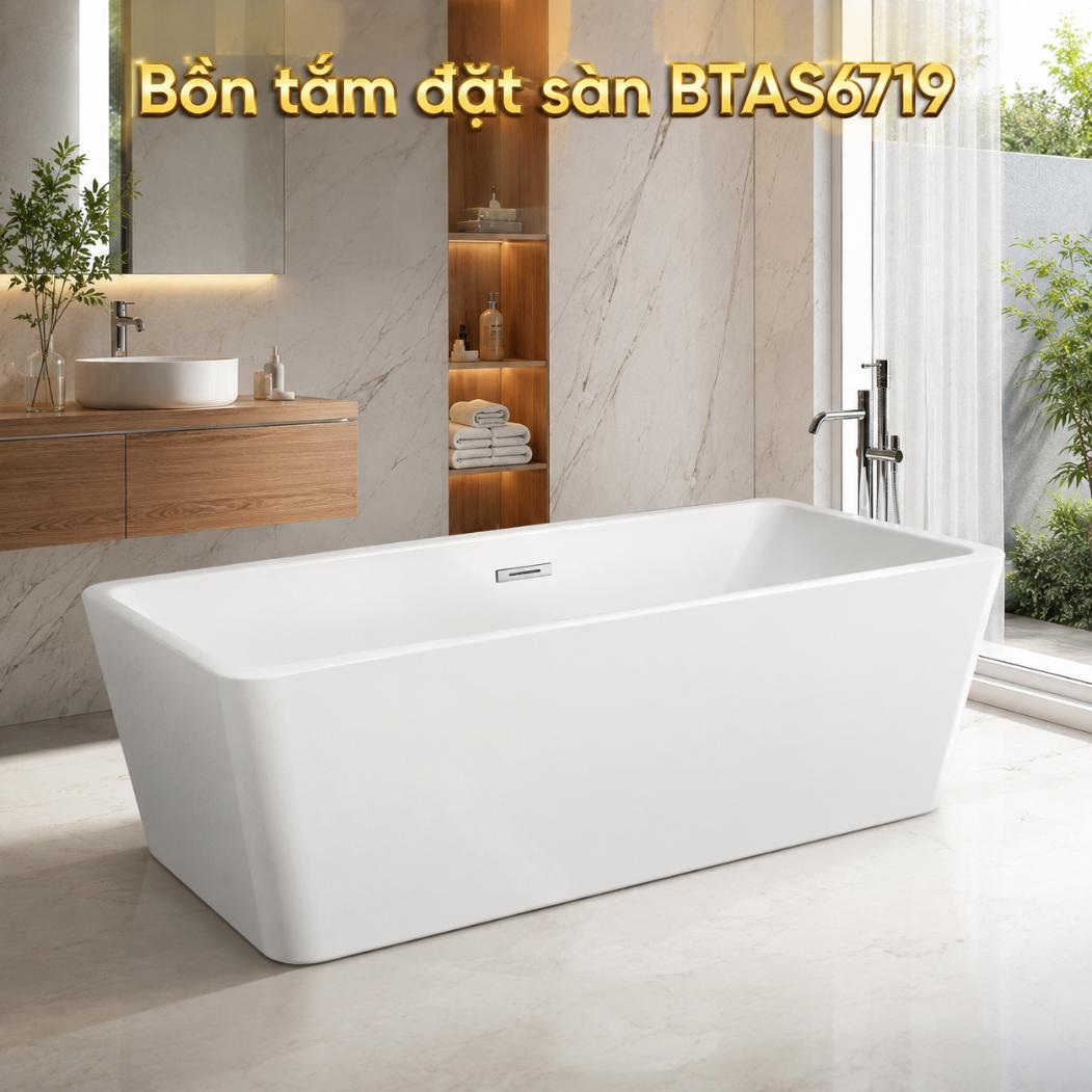 Bồn tắm đặt sàn Acacia Evolution BTAS6579, BTAS6579.4H