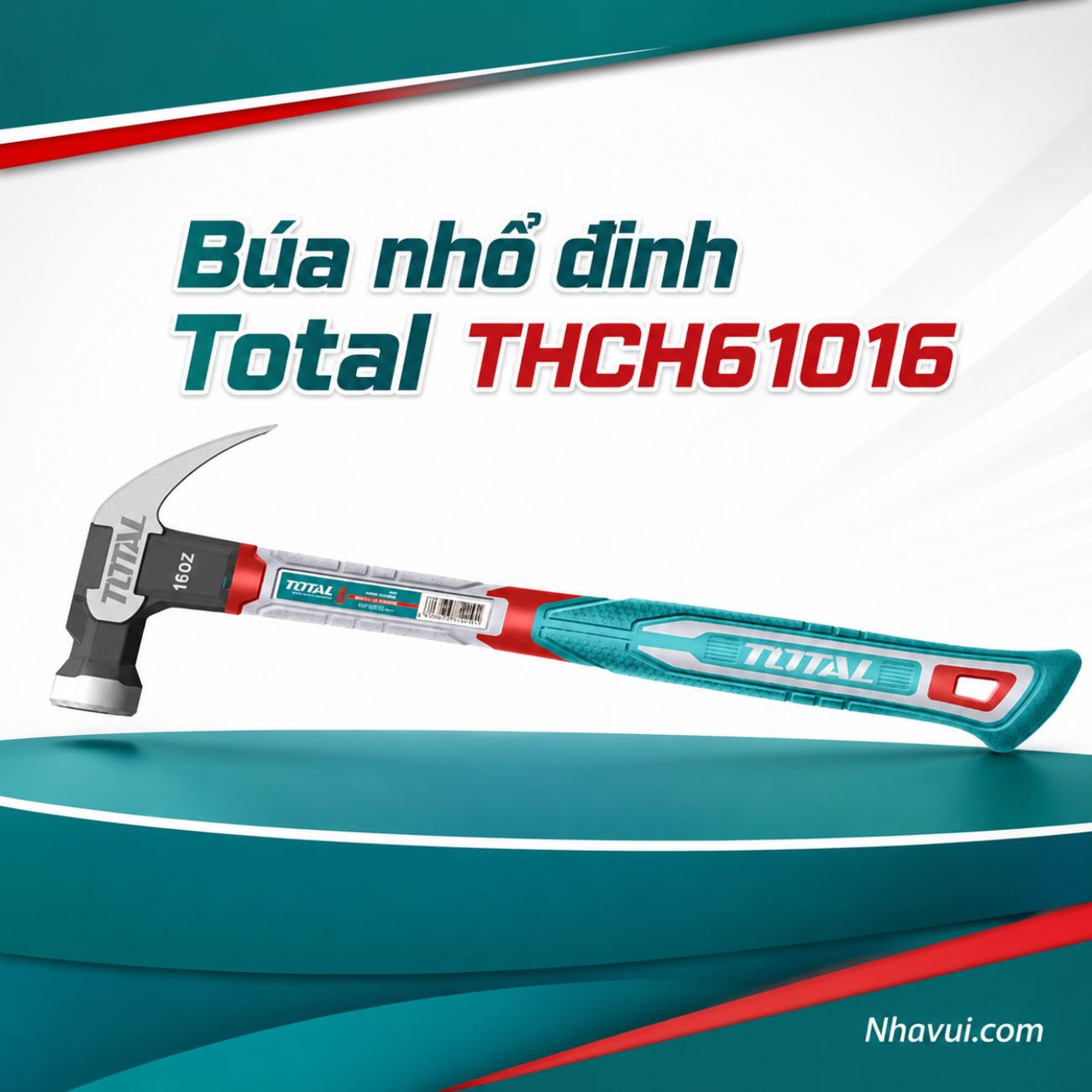 Búa nhổ đinh Total THCH61016