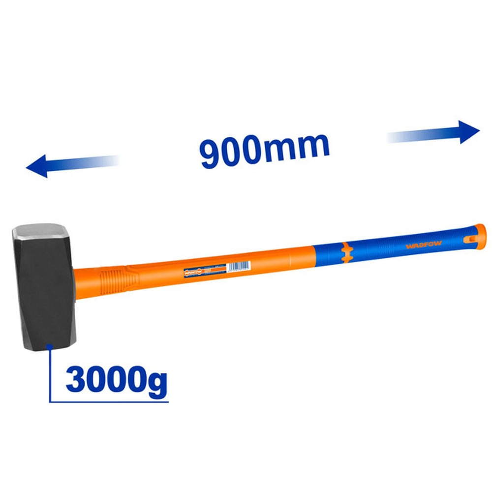 Búa tạ Wadfow WHM2330 nặng 3 kg cán dài 900 mm