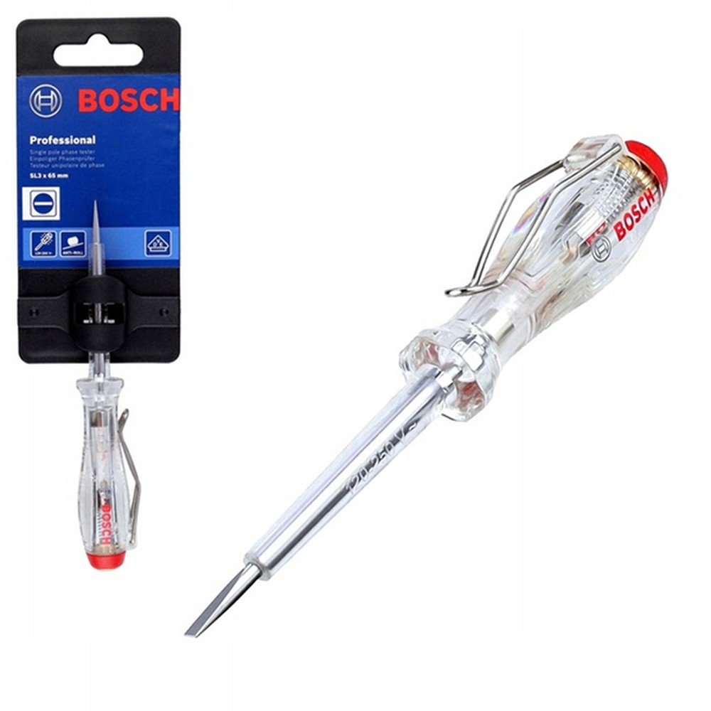 Bút thử điện đầu dẹt Bosch 1600A02ND8 120–250 V