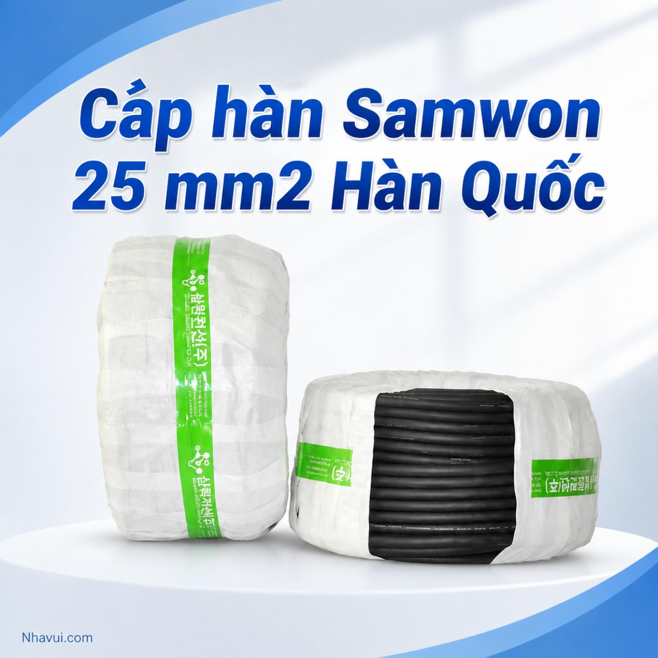 Cáp hàn Samwon 25mm² Hàn Quốc