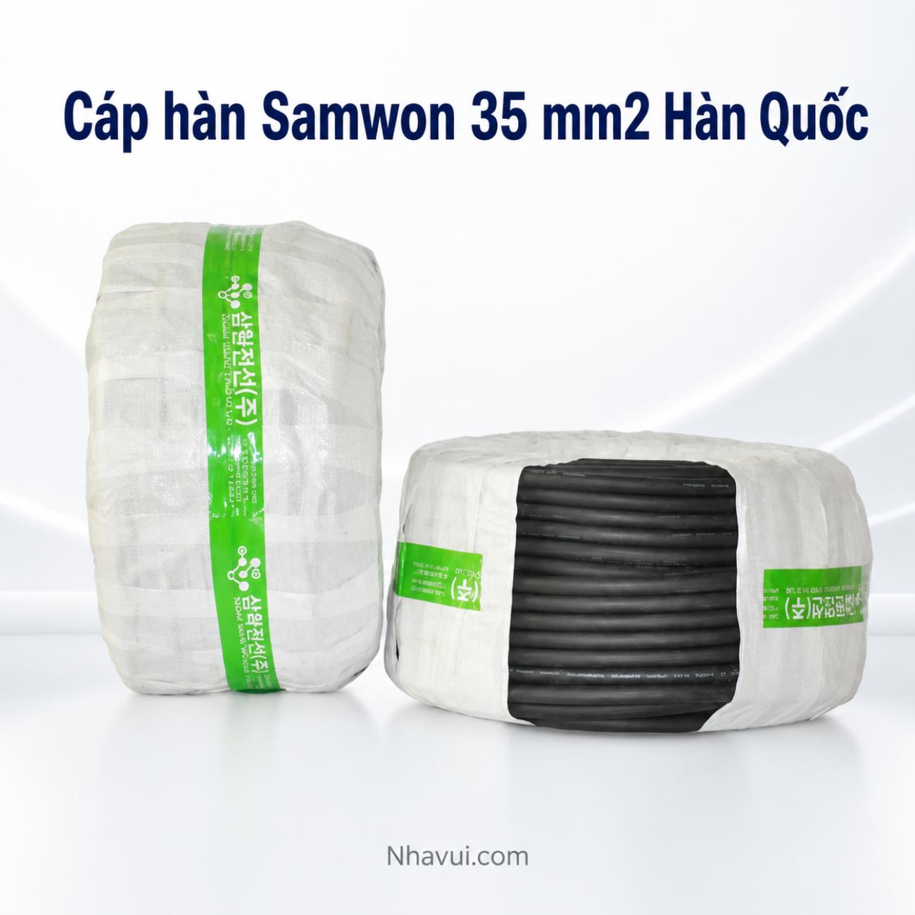 Cáp hàn Samwon 35mm² Hàn Quốc