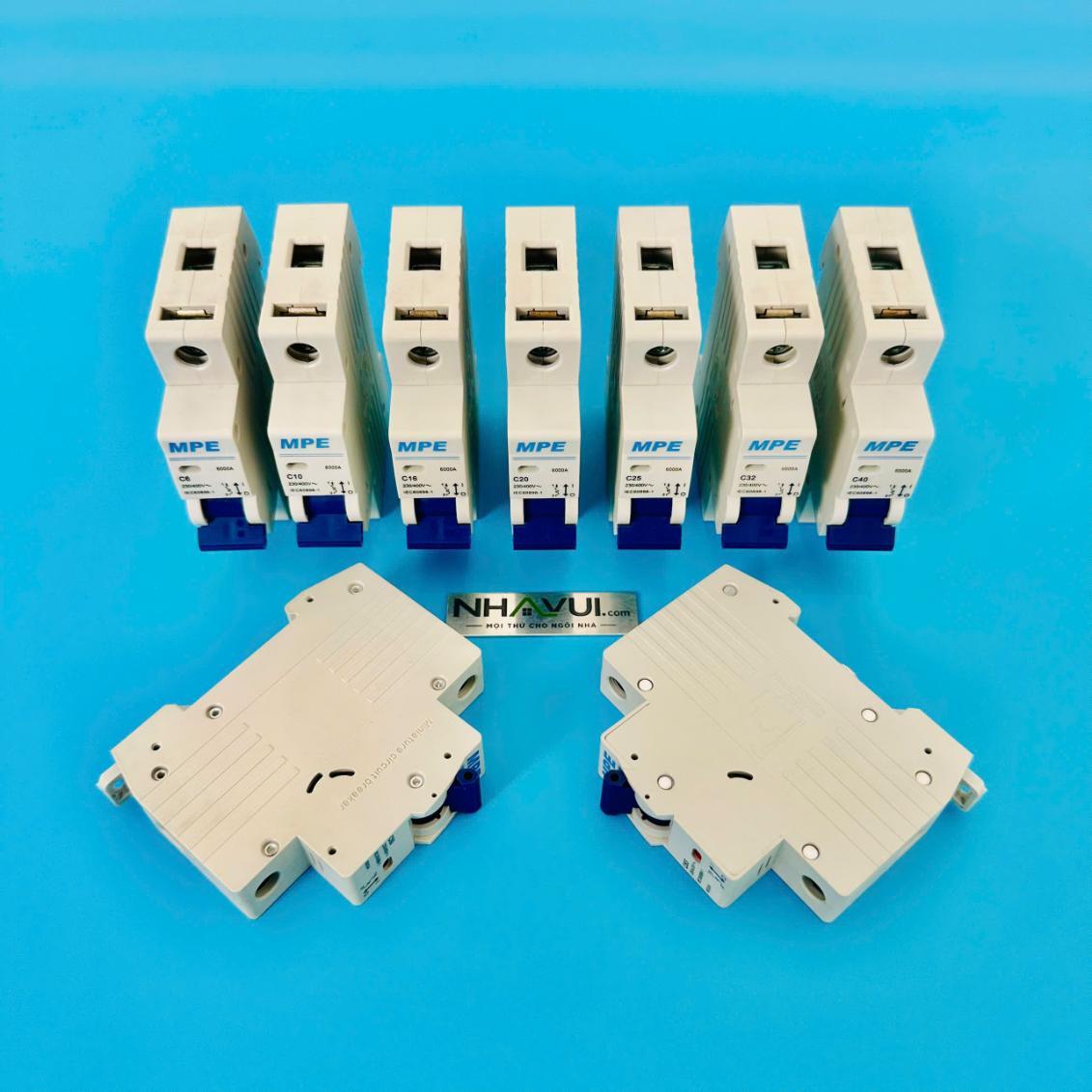 Cầu dao tự động MCB MPE MP6 1P 6kA