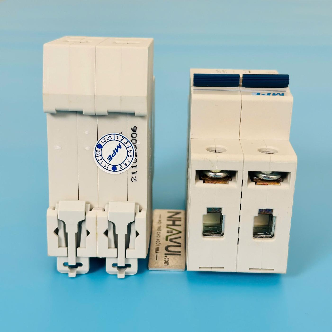 Cầu dao tự động MCB MPE MP6 2P 6kA
