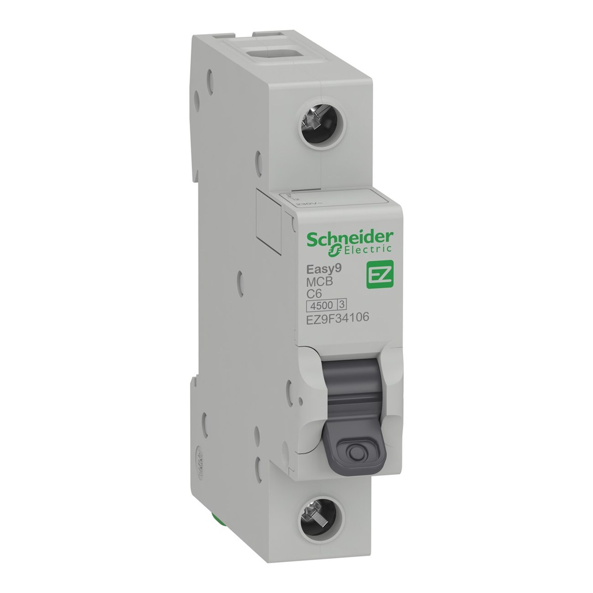 Cầu dao tự động MCB Schneider Easy9 1P 4.5kA đường cong C, 10A–32A