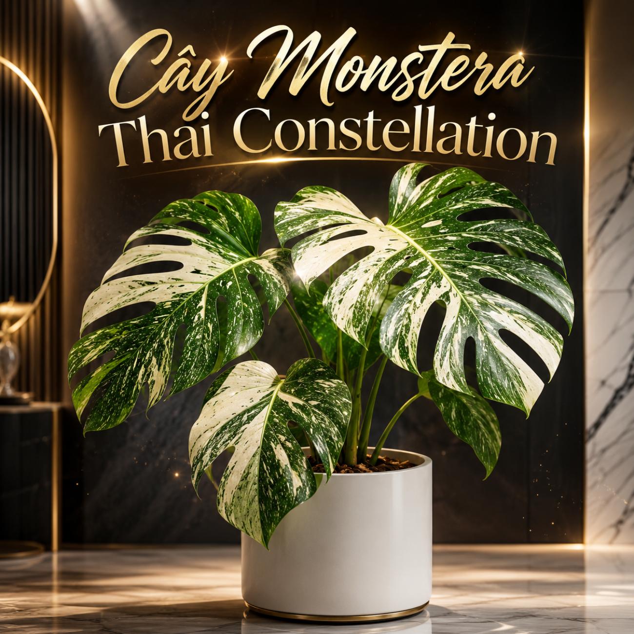 Cây Monstera Thai Constellation