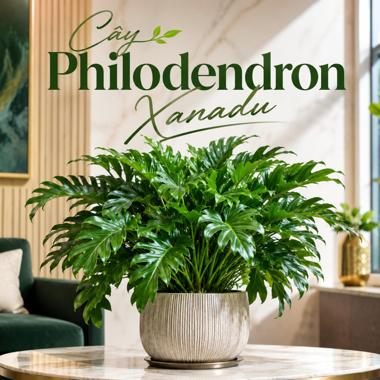 Cây Philodendron Xanadu