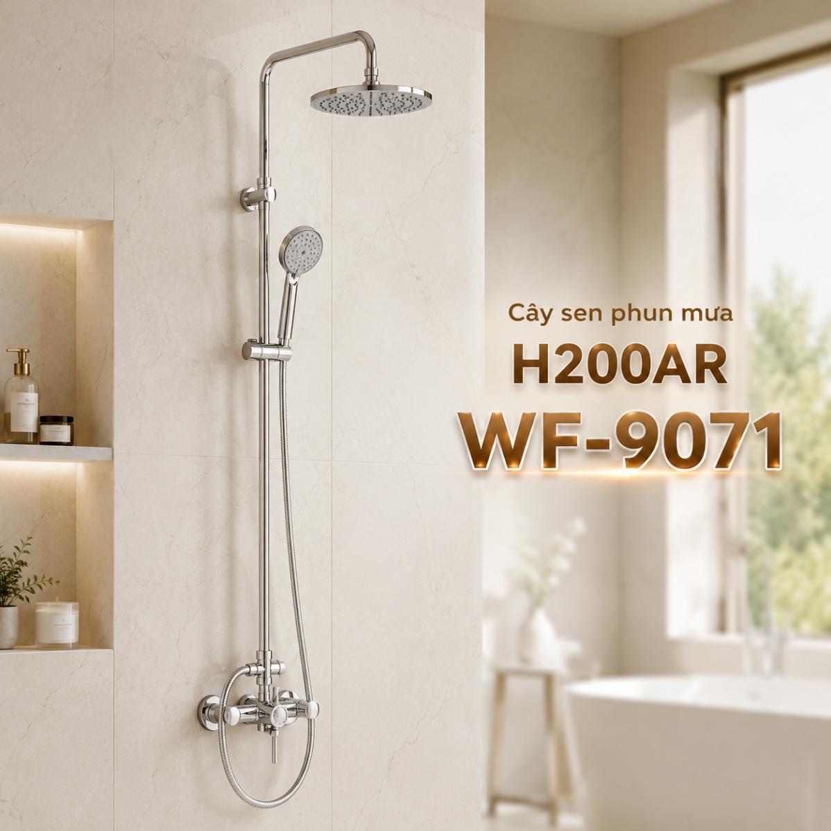 Cây sen phun mưa American Standard H200AR WF-9071