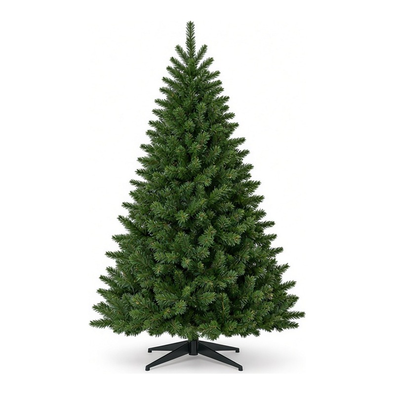 Cây thông Noel lá PE+PVC 1m8 chân sắt