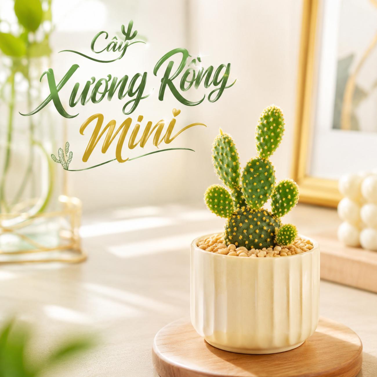 Cây Xương Rồng Mini