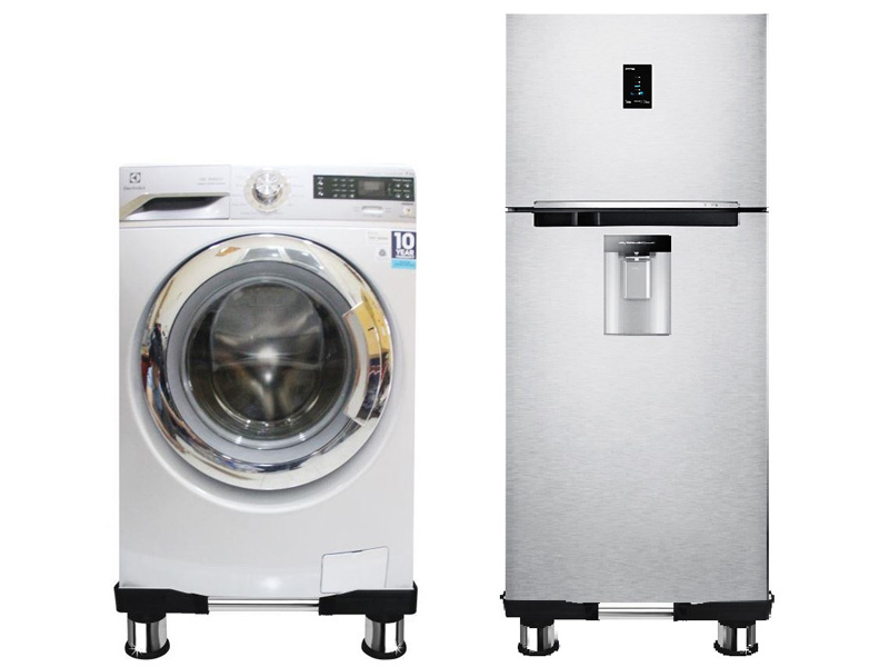 Chân đỡ máy giặt, tủ lạnh inox Cảnh Phong CD4860N (48–60cm)