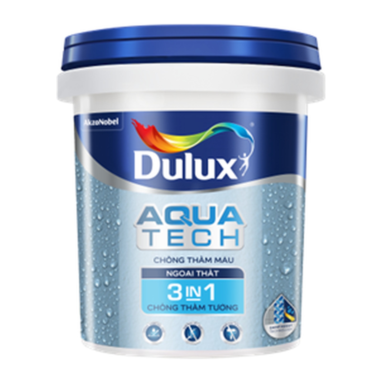 Chất chống thấm Dulux Aquatech 3in1 chính hãng – Thùng 6 kg, 20 kg