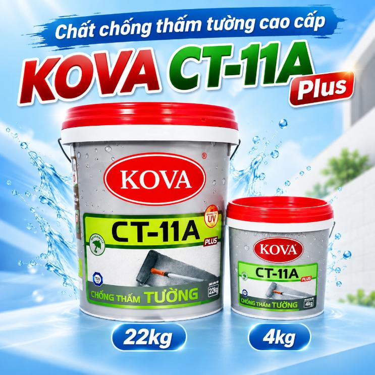 Chất chống thấm tường cao cấp KOVA CT-11A Plus