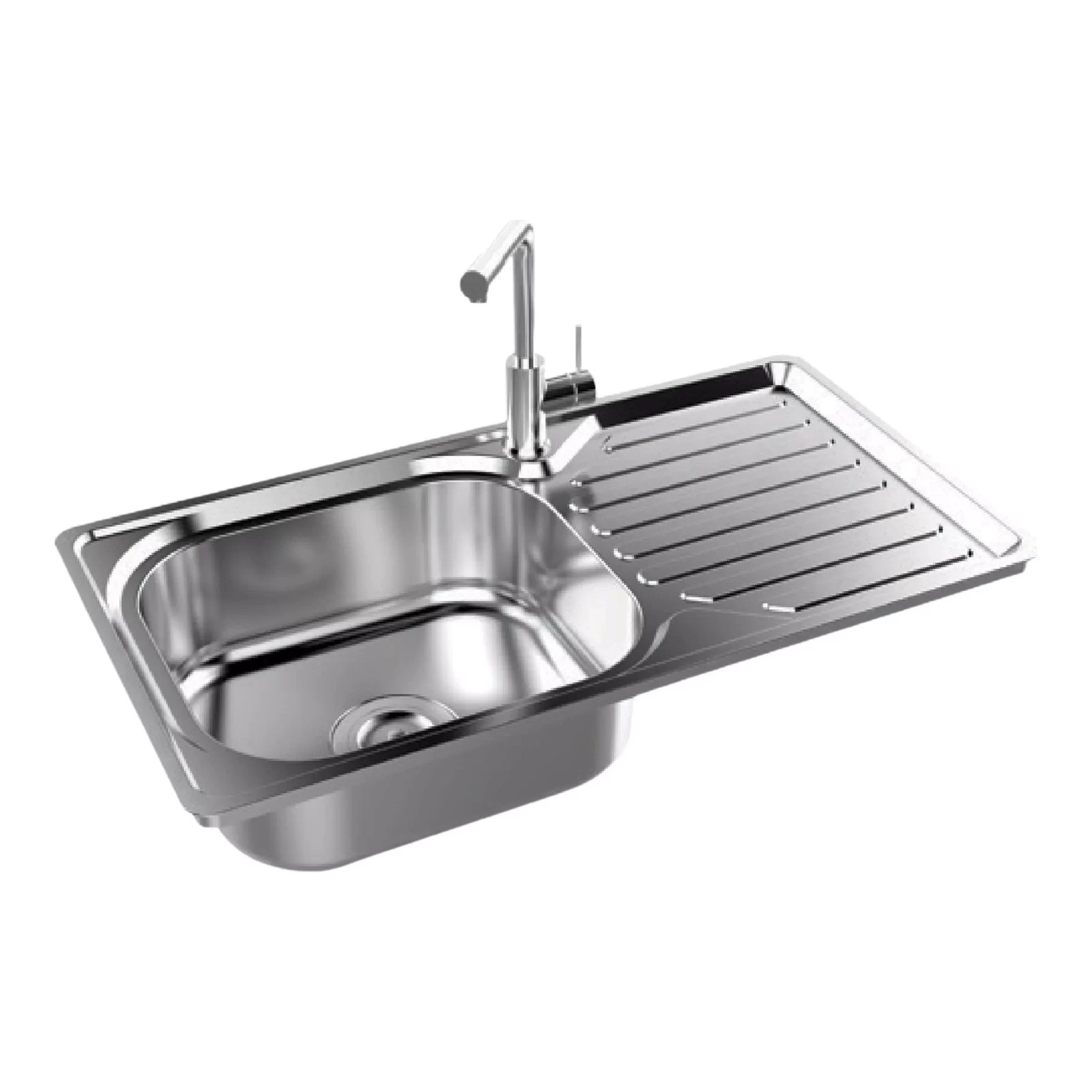 Chậu rửa chén inox Sơn Hà S79 1 hộc chính hãng