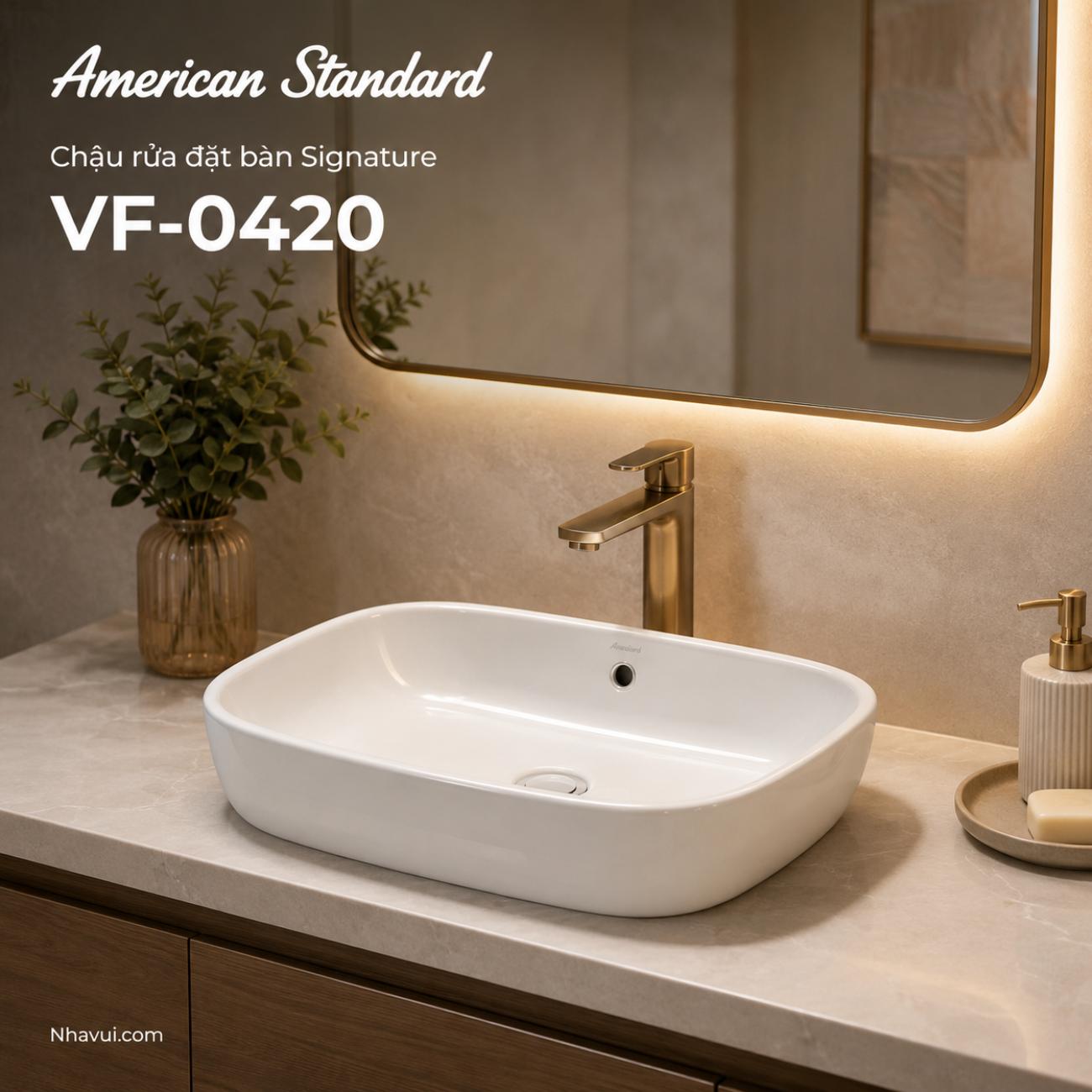 Chậu rửa đặt bàn American Standard VF-0420 Signature