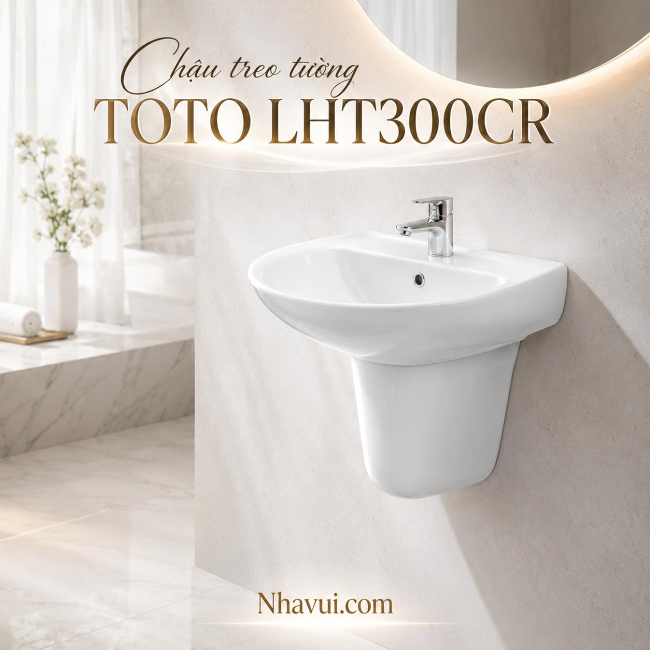 Chậu treo tường TOTO LHT300CR
