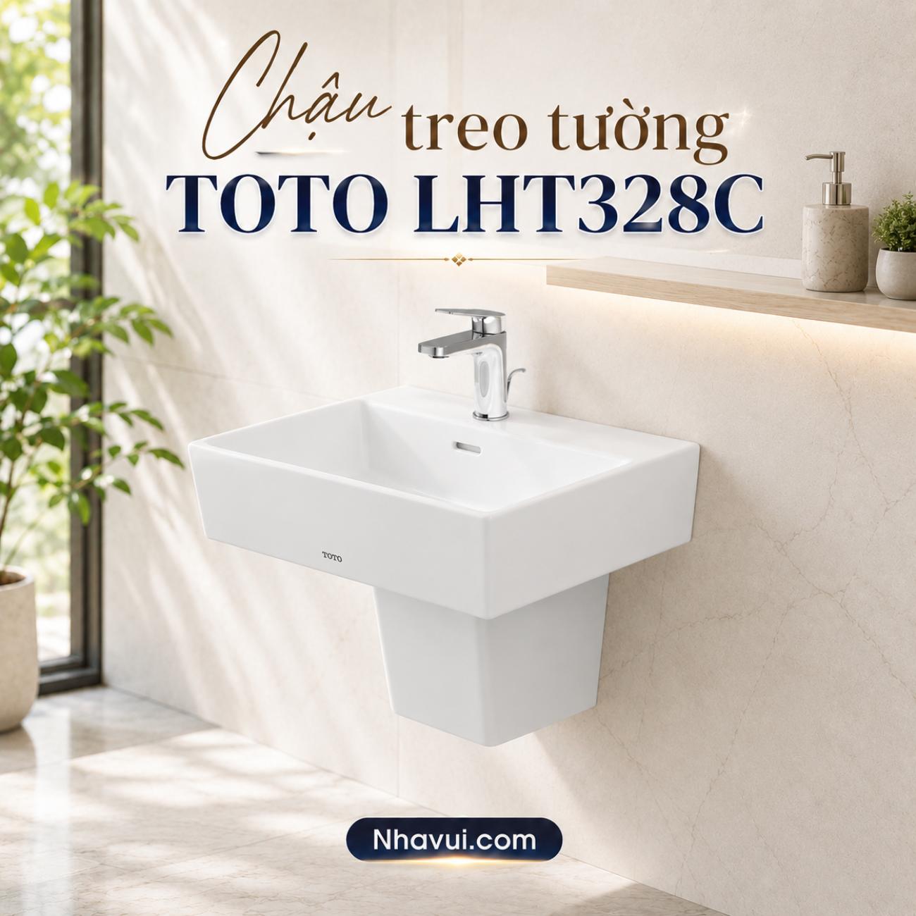Chậu treo tường TOTO LHT328C