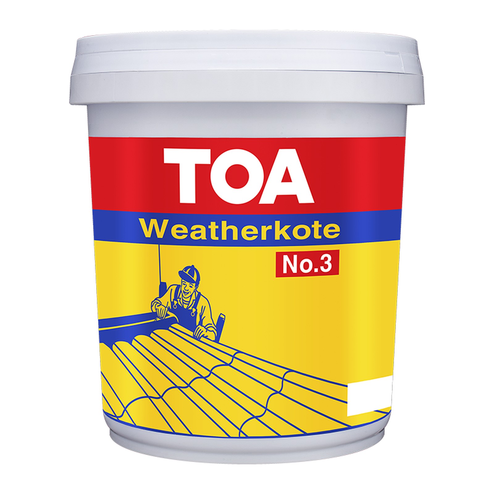 Chống thấm gốc bitum TOA Weatherkote No.3 chính hãng – 18 kg; 3.5 kg; 1 kg