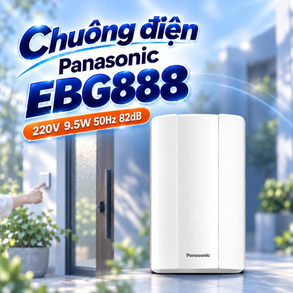 Chuông điện Panasonic EBG888 220V 9.5W 50Hz 82dB
