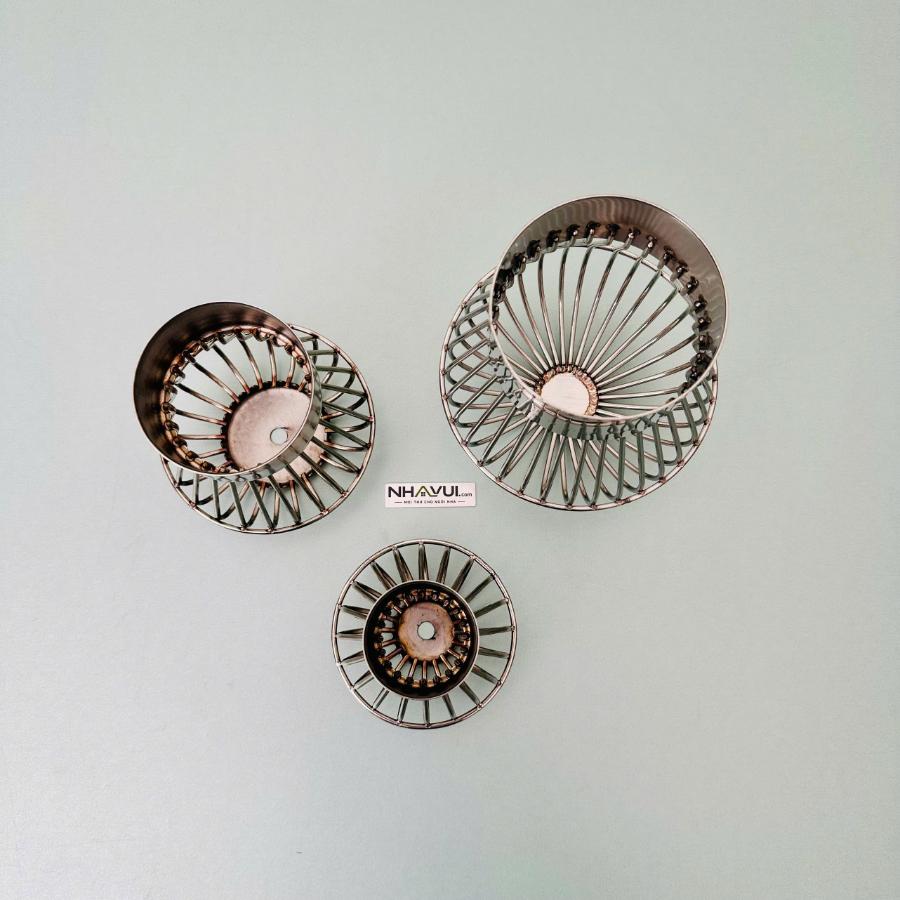 Chụp bảo vệ ống xả Vanni Quả Cầu 01 inox 304, kích thước Ø60, Ø90 và Ø114 mm