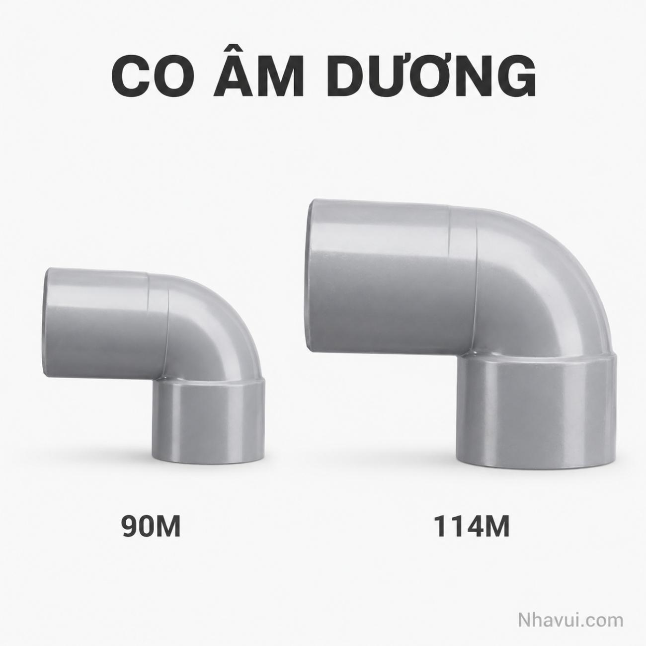 Co âm dương PVC cứng Bình Minh