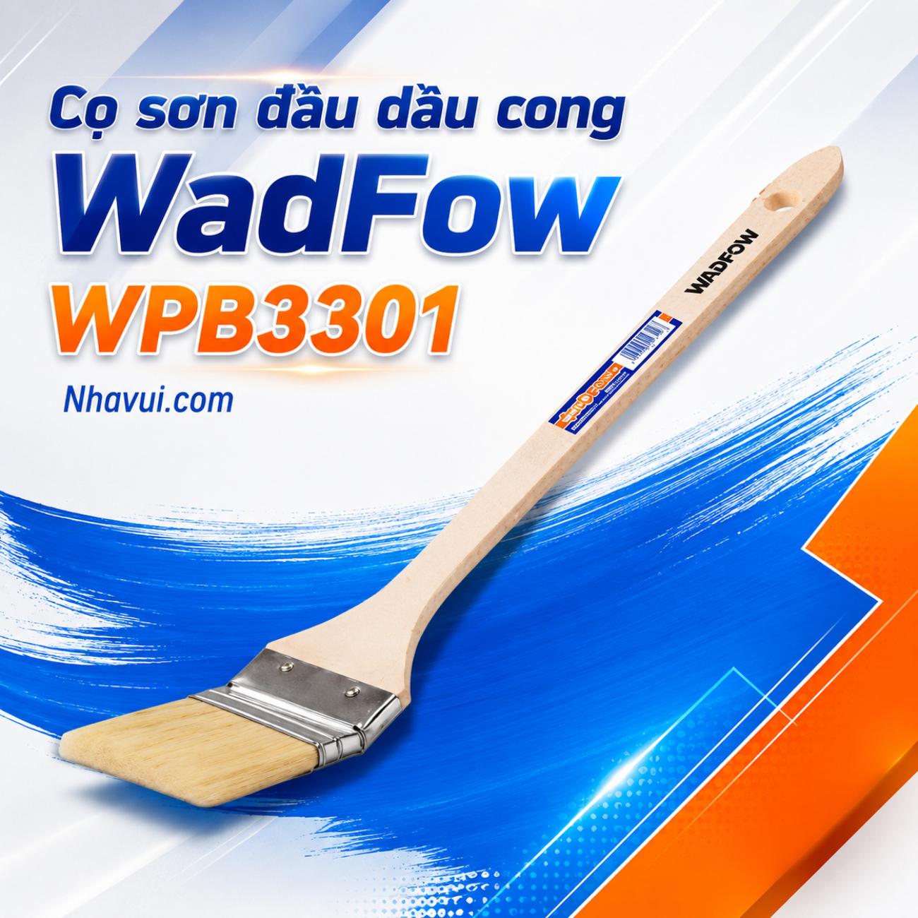 Cọ sơn đầu cong WadFow WPB3301