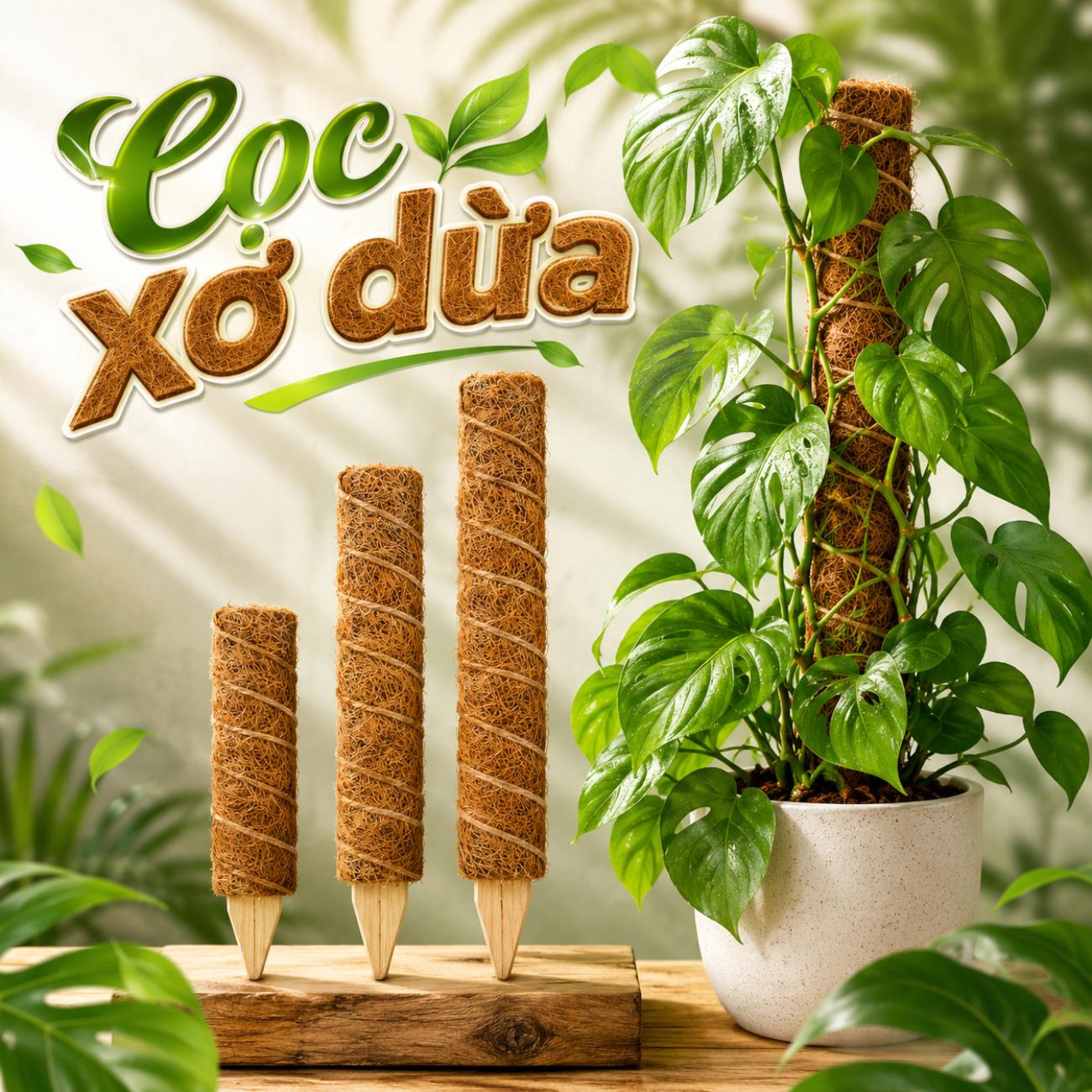 Cọc xơ dừa