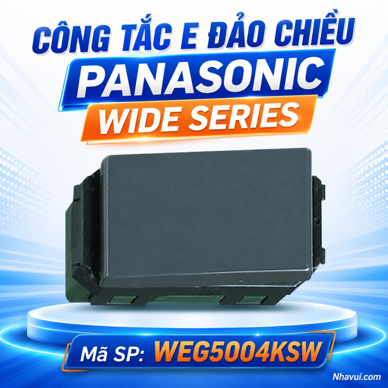 Công tắc E, đảo chiều Panasonic WIDE Series 250VAC – 16A