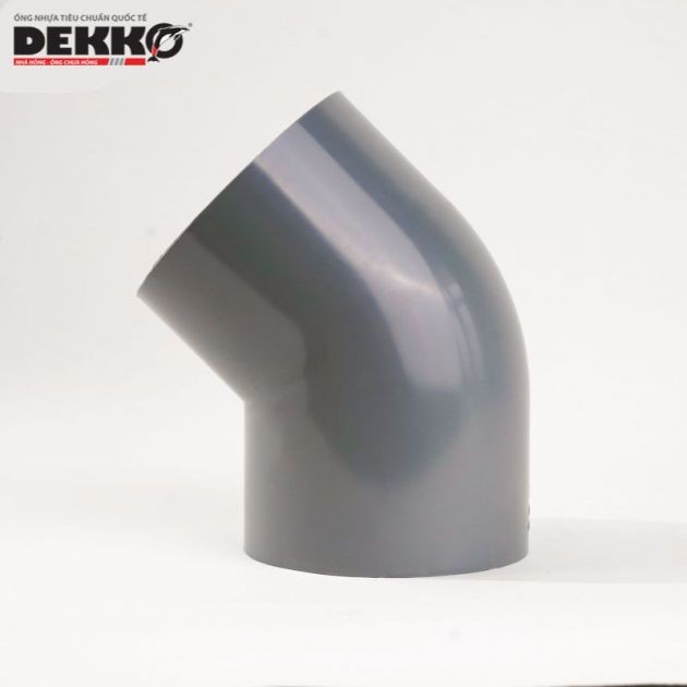 Cút 45° (chếch) uPVC Dekko hệ inch