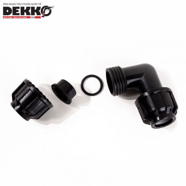 Cút 90° HDPE Dekko (phụ kiện nối nhanh)