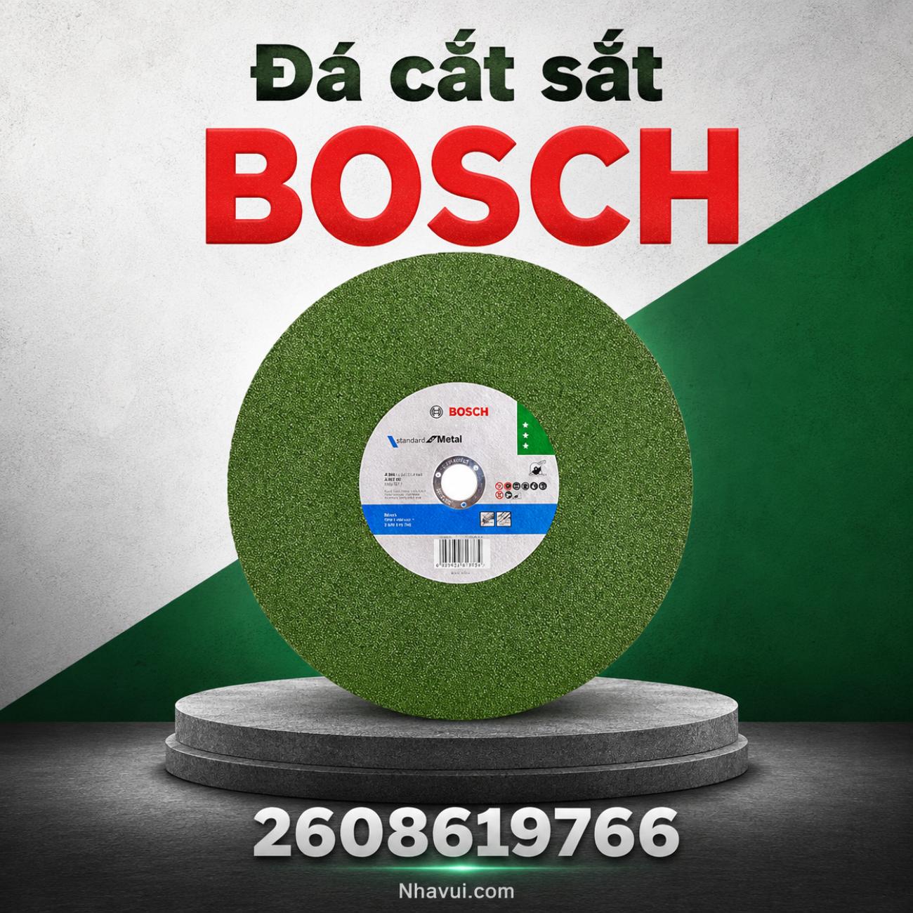 Đá cắt sắt Bosch 2608619766 kích thước 355x2,8x25,4mm