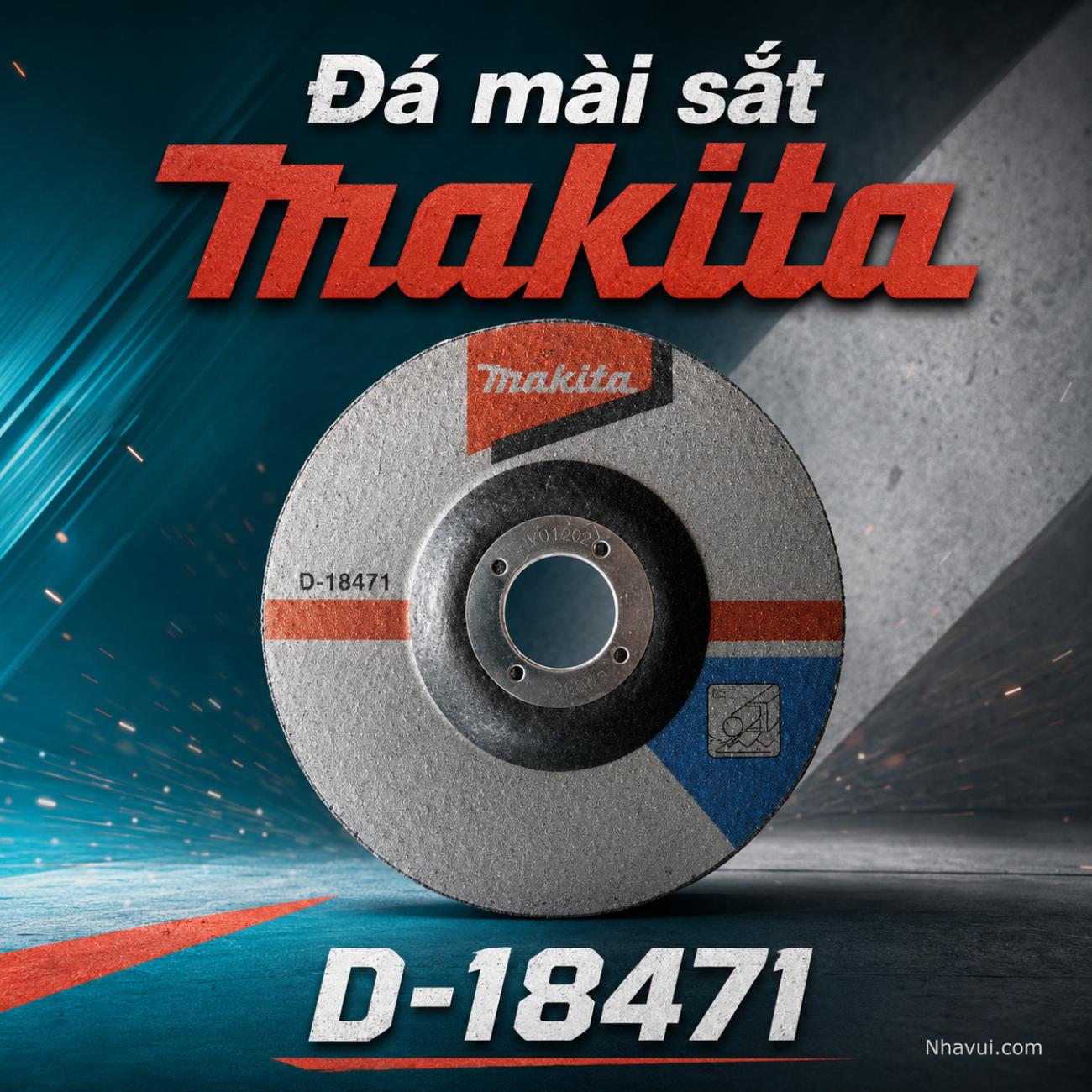 Đá mài sắt Makita D-18471 kích thước 180mm