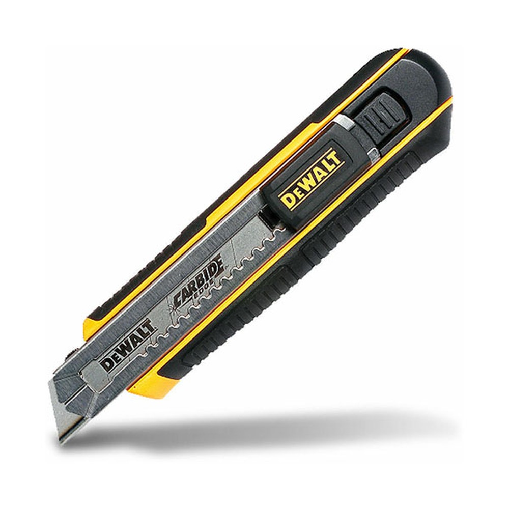 Dao rọc giấy Dewalt DWHT10249-30 lưỡi 18 mm kèm 6 lưỡi dự phòng